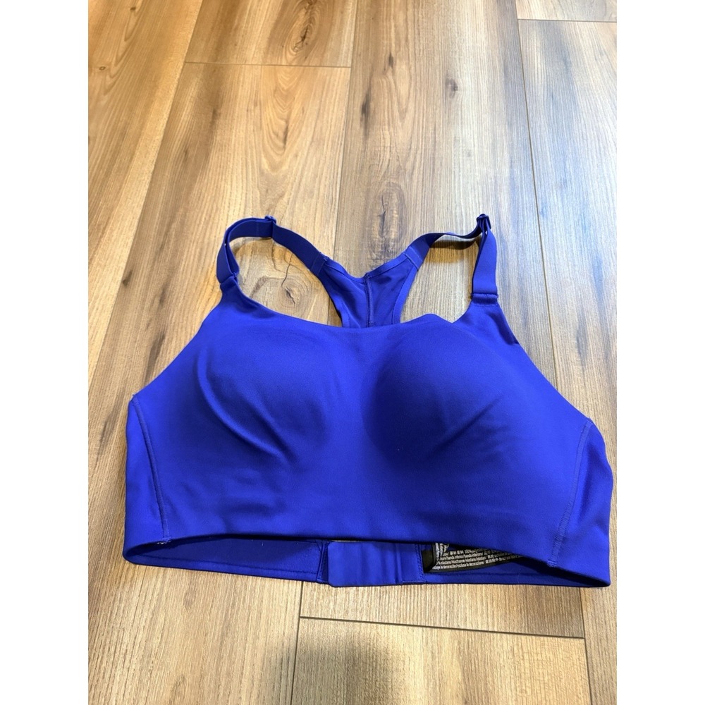Victorias Secret On Point Incredible Sports Bra 34D Royal Blue Padded Wireless